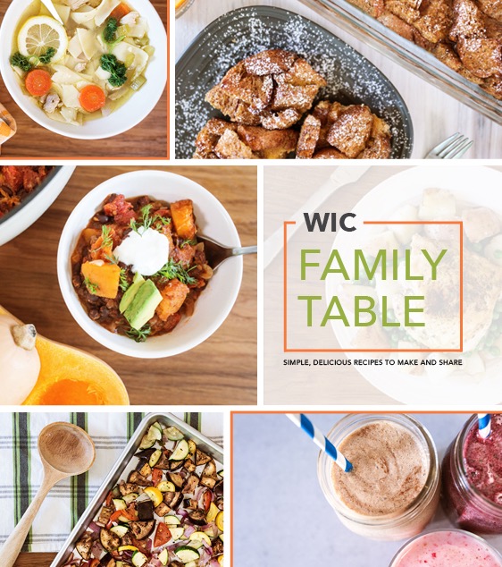 WIC Family Table Cookbook Cover